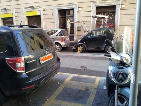 Riparazione fogna a via Bixio