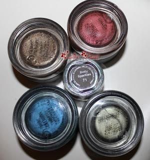 Esperimenti: Paint Pot MAC & Body Sparkles Inglot