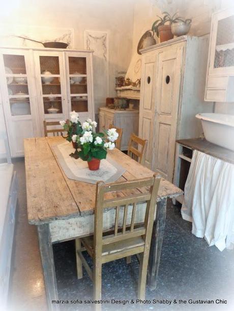 Cucina Shabby o Gustaviana?