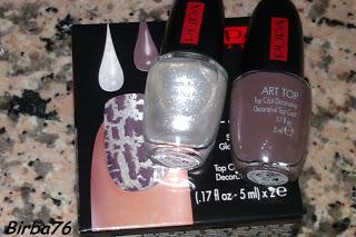 REVIEW NAIL ART KIT NR. 992 WHITE E TAUPE DELLA PUPA.