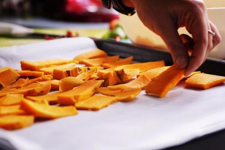 Tagliate la zucca