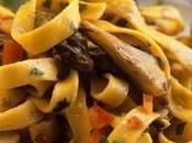 Tagliatelle prosciutto funghi