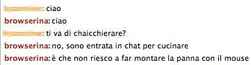 Browserina e i geniacci della chat