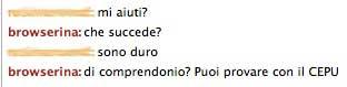 Browserina e i geniacci della chat
