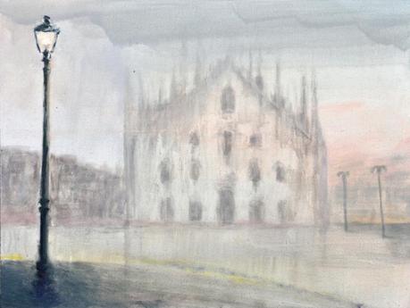 Giovanni Cerri, Il Duomo di Milano, 60x80, olio