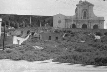 La scalinata davanti alla Basilica