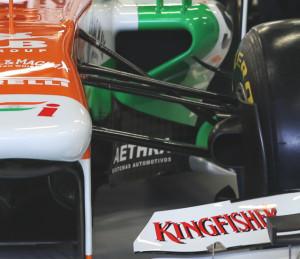 sospensione anteriore force india 2013