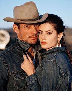 David Gandy & Isabeli Fontana per Lucky Brand p/e 2013 adv Campaign