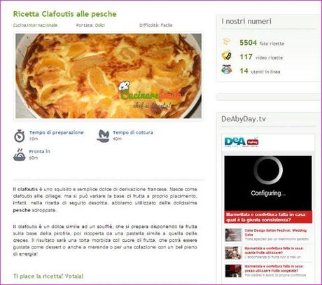 Cucinare facile.com vi aspetta con consigli e tante gustose ricette.