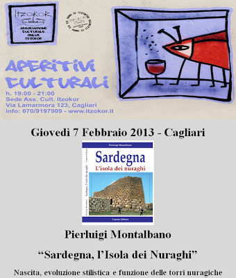 Cagliari. Presentazione libro sulla civiltà nuragica.