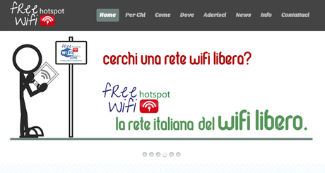 Free WIFI spots in Italia? Un aiuto per trovarli