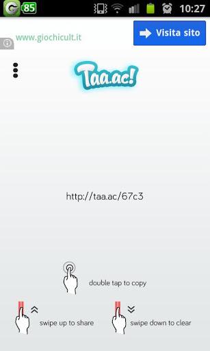 Taa. ac! – Mai visto un indirizzo più corto