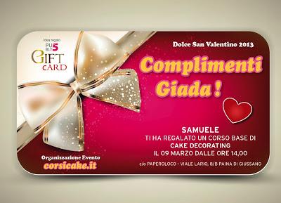 GIFT CARD SAN VALENTINO