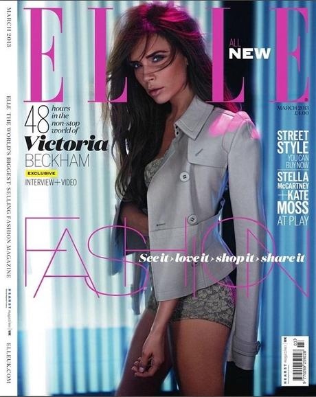 MAGAZINE | Victoria Beckham per Elle UK