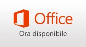 Office 2013 - Ora disponibile