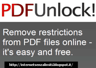 PDFUnlock, come sbloccare PDF online