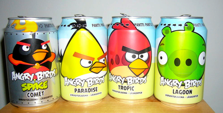 Gli Angry Birds conquisteranno anche il settore delle bibite?