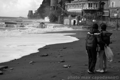 Mareggiata a Positano - gen. 2013