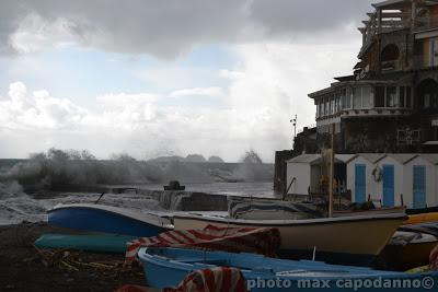 Mareggiata a Positano - gen. 2013