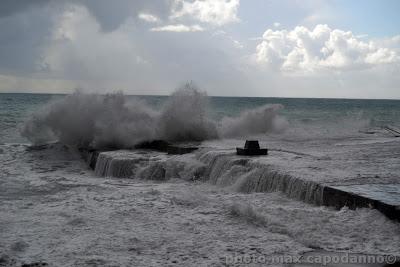 Mareggiata a Positano - gen. 2013