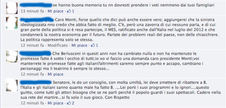 risposte a monti