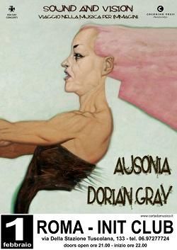 Il rock incontra il fumetto: Dorian Gray in concerto con i disegni live di Ausonia