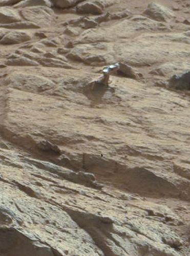 CURIOSITY sol 173 detail Fiore di Marte