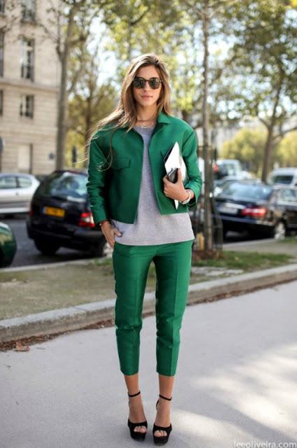 Fashion Trends _ Emerald green, color of the year 2013