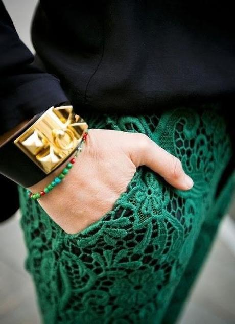 Fashion Trends _ Emerald green, color of the year 2013