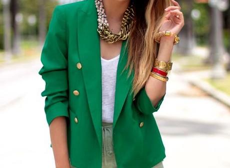 Fashion Trends _ Emerald green, color of the year 2013