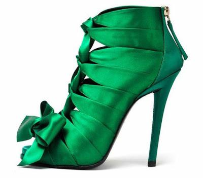 Fashion Trends _ Emerald green, color of the year 2013