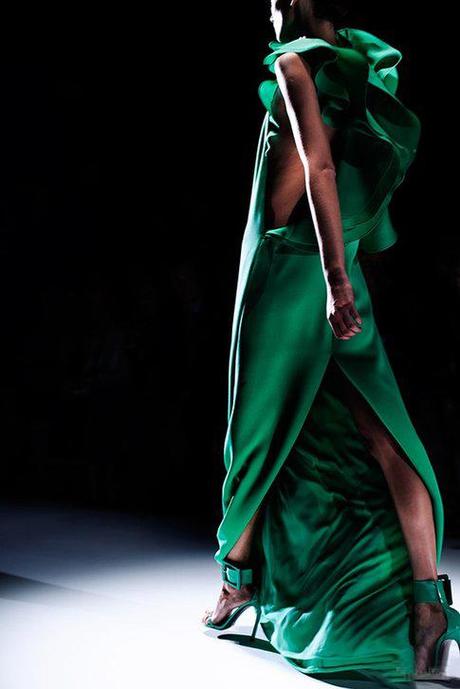 Fashion Trends _ Emerald green, color of the year 2013