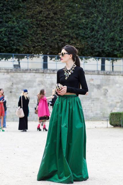 Fashion Trends _ Emerald green, color of the year 2013