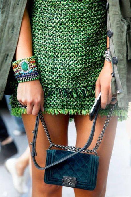 Fashion Trends _ Emerald green, color of the year 2013