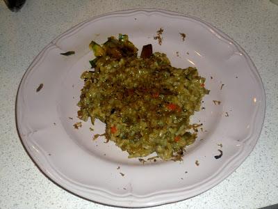 Risotto carciofi e tartufo