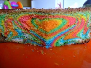 Torta Arcobaleno (o Arlecchino)