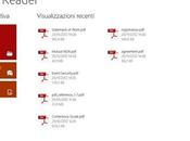 Adobe Reader diventa Touch supporta Windows