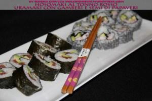 SUSHI GAMBERI E SEMI DI SESAMO (6)+