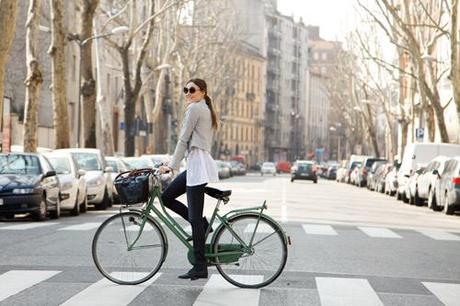 girls on bikes