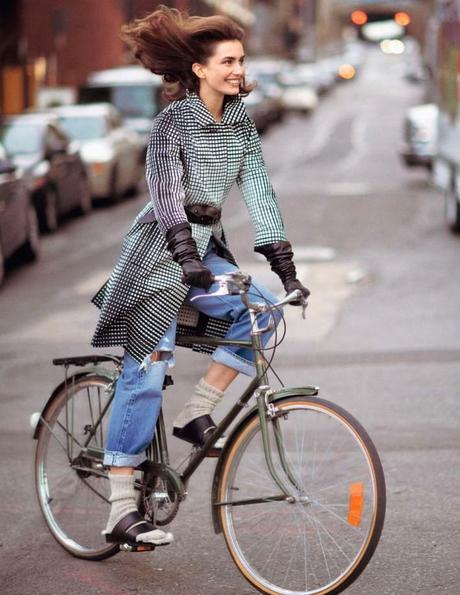 girls on bikes