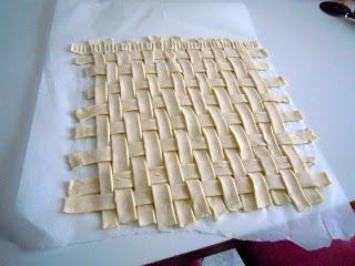 Orata con verdure nell' intreccio di sfoglia