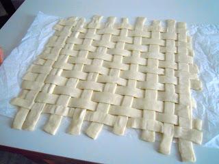 Orata con verdure nell' intreccio di sfoglia