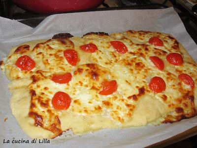 Pizza e pane: Focaccia allo stracchino