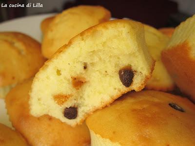 Muffin: Muffin alle gocce di cioccolato