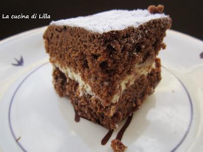 Torte: Torta tiramisù ovvero torta al cioccolato con crema al mascarpone