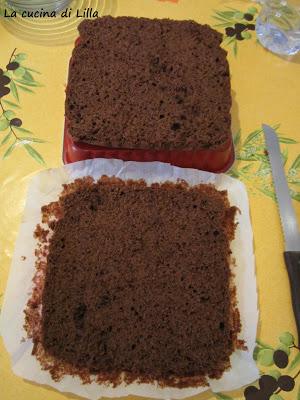 Torte: Torta tiramisù ovvero torta al cioccolato con crema al mascarpone