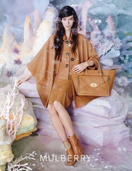 ACCESSORI | Gli scatti di Tim Walker per la primavera 2013 di Mulberry ci mostrano la nuova Willow Bag