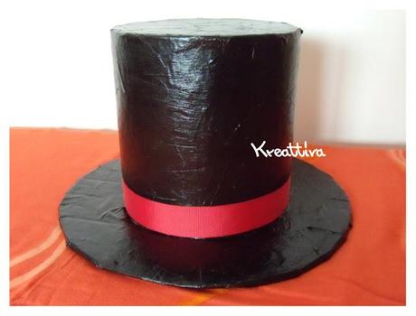 Tutorial cilindro cartapesta per carnevale