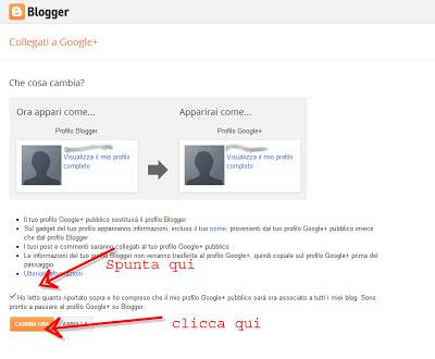 Tutorial : Trasforma il tuo profilo blogger e entra in google+