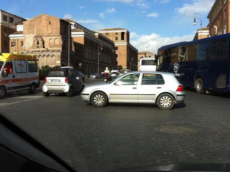 VIa Petroselli. L'unica strada di Kisinau collocata nel cuore di una capitale europea